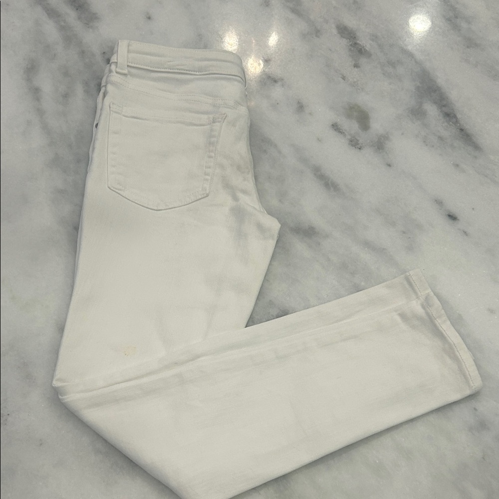 Cat & Jack girl’s Straight Leg White Jeans